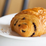 Classic chocolate croissant